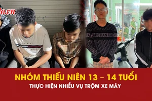 xe máy, trộm cắp, thiếu niên 