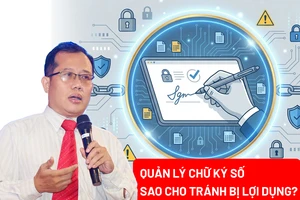 Quản lý chữ ký số sao cho tránh bị lợi dụng?