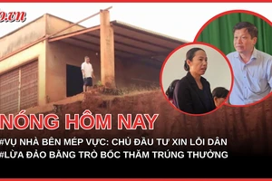 Vụ nhà chênh vênh bên mép vực khi làm đường: Chủ đầu tư xin lỗi dân; Lừa đảo bằng trò bốc thăm trúng thưởng tại hội chợ