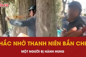 Nhắc nhở thanh niên bắn chim ở Đà Lạt, một người bị hành hung