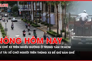hạn chế xe, trung tâm TP.HCM, giá xăng dầu, chở người trên thùng xe