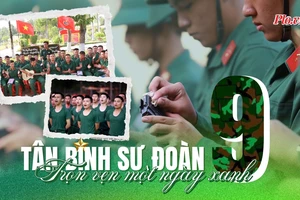 Tân binh Sư đoàn 9: Trưởng thành qua từng ngày rèn luyện 
