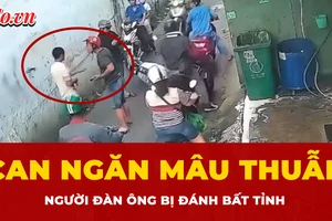 Can ngăn mâu thuẫn sau va chạm xe máy, người đàn ông bị hành hung đến bất tỉnh 