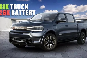 Pin của xe tải điện RAM 1500 REV 2025 có thể đắt bằng chiếc Chevy Bolt