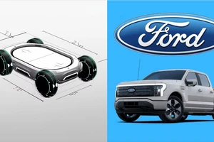 Hệ thống sạc tự định vị của Ford sẽ cho phép sạc xe điện cực kì đơn giản