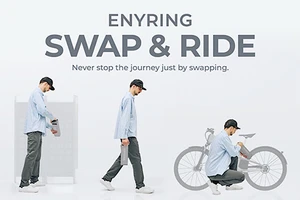 Yamaha ra mắt dịch vụ cho thuê pin xe điện