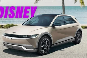 Chiêm ngưỡng Hyundai Ioniq 5 Disney100 với bánh xe hình chuột Mickey