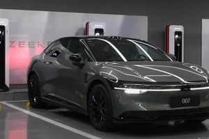 Xe điện Zeekr 007 có thể sạc 80% chỉ trong mười phút