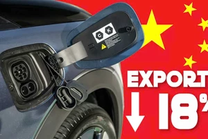Xuất khẩu xe điện Trung Quốc giảm sâu, nhiều thị trường lớn giảm hơn 50%