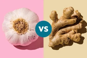 Tỏi hay gừng tốt hơn cho sức khỏe miễn dịch và dinh dưỡng?