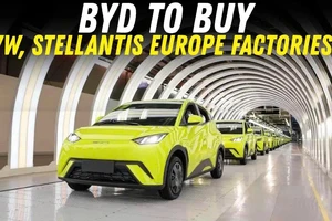 BYD đàm phán mua lại nhà máy bỏ hoang tại châu Âu để sản xuất xe điện