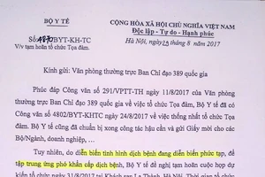 Vì sao Bộ Y tế hoãn tọa đàm về thuốc giả trước giờ G?