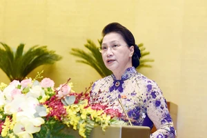 Chủ tịch Quốc hội Nguyễn Thị Kim Ngân. Ảnh: C.LUẬN