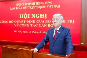Hiệp thương thay Chủ tịch Ủy ban Trung ương MTTQ Việt Nam