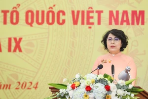 Bí thư quận 1 Tô Thị Bích Châu chính thức làm Phó Chủ tịch Ủy ban Trung ương MTTQ Việt Nam