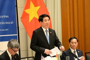 Chủ tịch nước Lương Cường tọa đàm với doanh nghiệp hàng đầu của Mỹ tại New York 