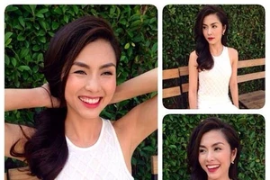 Tăng Thanh Hà lại lộ hình gầy khẳng khiu khi giảm cân