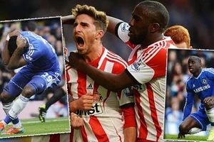 Chelsea 1-2 Sunderland: Cái tát của "Mèo đen"