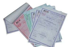 Không chứng minh được giá trị tài sản, không được phát hành hóa đơn