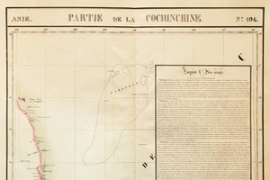 Bản đồ cổ của châu Âu thể hiện rõ chủ quyền Việt Nam