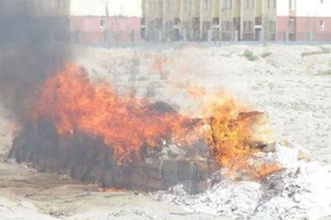 Sợ khủng bố, Trung Quốc tịch thu, tiêu hủy hàng trăm ngàn hộp diêm 