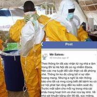 Người tung tin đồn về Ebola sẽ bị xử lý thế nào? 