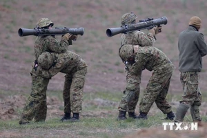 Nhật Bản diễn tập quân sự bắn đạn thật tại chân núi Phú Sĩ