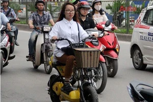 Xe máy điện được miễn lệ phí trước bạ đến hết tháng 6