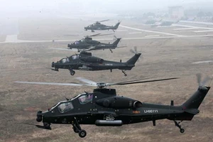 WZ-10 Trung Quốc sánh ngang trực thăng chiến đấu của Mỹ?