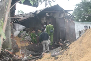 Nổ bình hơi kinh hoàng, 2 chị em ruột bị tử vong