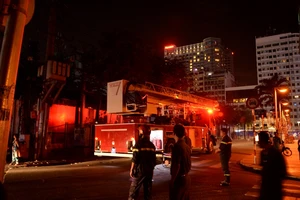  TP HCM: Cháy lớn tại chung cư ở quận 1