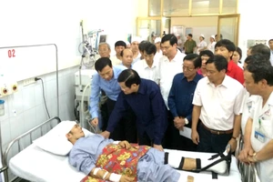 Chủ tịch nước Trương Tấn Sang: 'Không để dân bị đói trong mưa lũ'