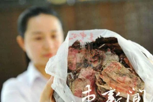 Sốc vì bọc tiền bị mục nát do chôn dưới đất suốt 4 năm