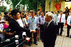 TBT Nguyễn Phú Trọng kỳ vọng các đại biểu hết lòng vì nước vì dân 