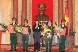 Mức lương mới của các tướng lĩnh thuộc Bộ Quốc phòng 