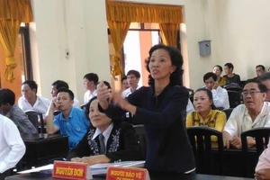 Phúc thẩm vụ kiện đòi tiền trúng số 1,5 tỉ đồng