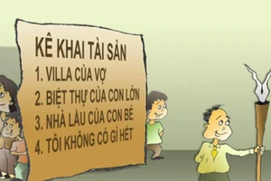 Bổ nhiệm cán bộ phải xét sự trung thực kê khai tài sản