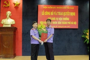 Nhân sự mới thành phố Hà Nội