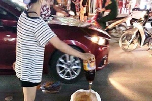 Màn đánh ghen thô bạo bị lên án dữ dội