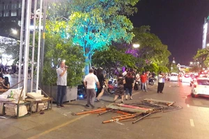 Cấm lưu thông trên đường Nguyễn Huệ trong 2 ngày