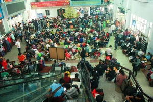 Dùng ô tô đưa khách ra Bình Thuận... để đi tàu