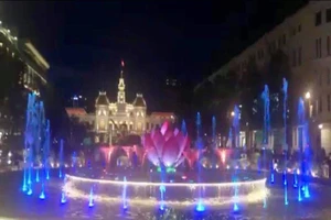 Đài phun nước phố đi bộ Nguyễn Huệ bao giờ hoạt động?