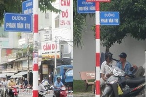 Cấm ô tô lưu thông trên đường Chu Văn An