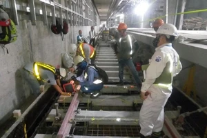 Tuyến metro số 1 sắp đạt mục tiêu đề ra