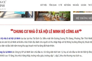 Quận 12: Có dấu hiệu lừa đảo khi rao bán dự án ảo