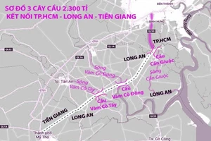 3 cây cầu kết nối TP.HCM - Long An tăng vốn 1.300 tỉ đồng