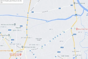 Phân luồng giao thông trên đường Đỗ Văn Dậy, Hóc Môn