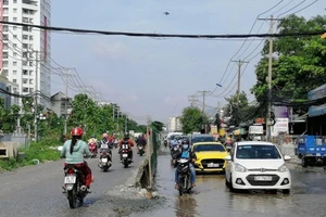 Sở GTVT yêu cầu hoàn trả mặt bằng đường Lương Định Của