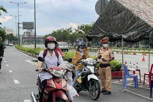 TP.HCM: Lượng phương tiện ra đường ngày 5-9 tăng 37% so với ngày 29-8