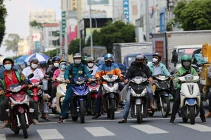 Lượng phương tiện tham gia giao thông ở TP.HCM tăng nhanh chóng